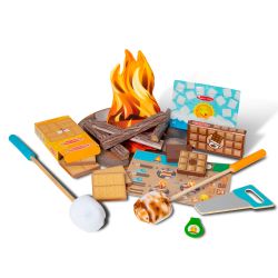 JCÉTÉ25 MELISSA AND DOUG - ENSEMBLE DE JEU S'MORES CAMPING
